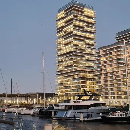 Apartment Skytower One - 14th Floor - Splendid Harbour & Sea View Ostende