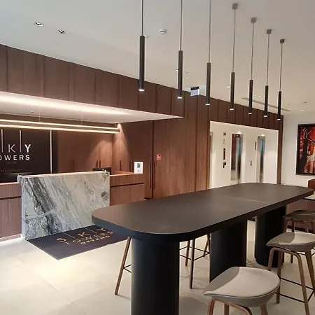 Апартаменты Skytower One - 14th Floor - Splendid Harbour & Sea View Остенде